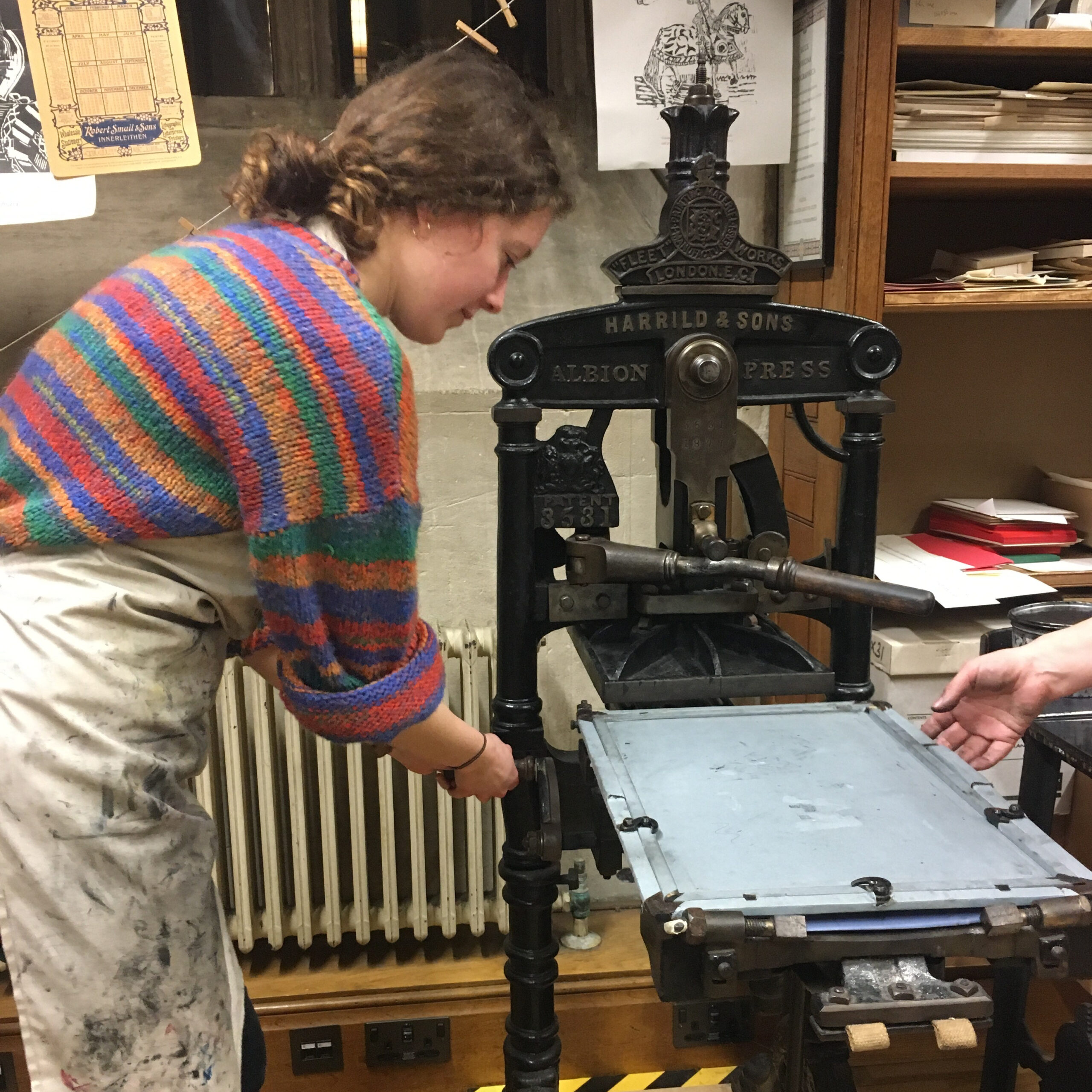 Printing Slogans at the Bodleian’s Press