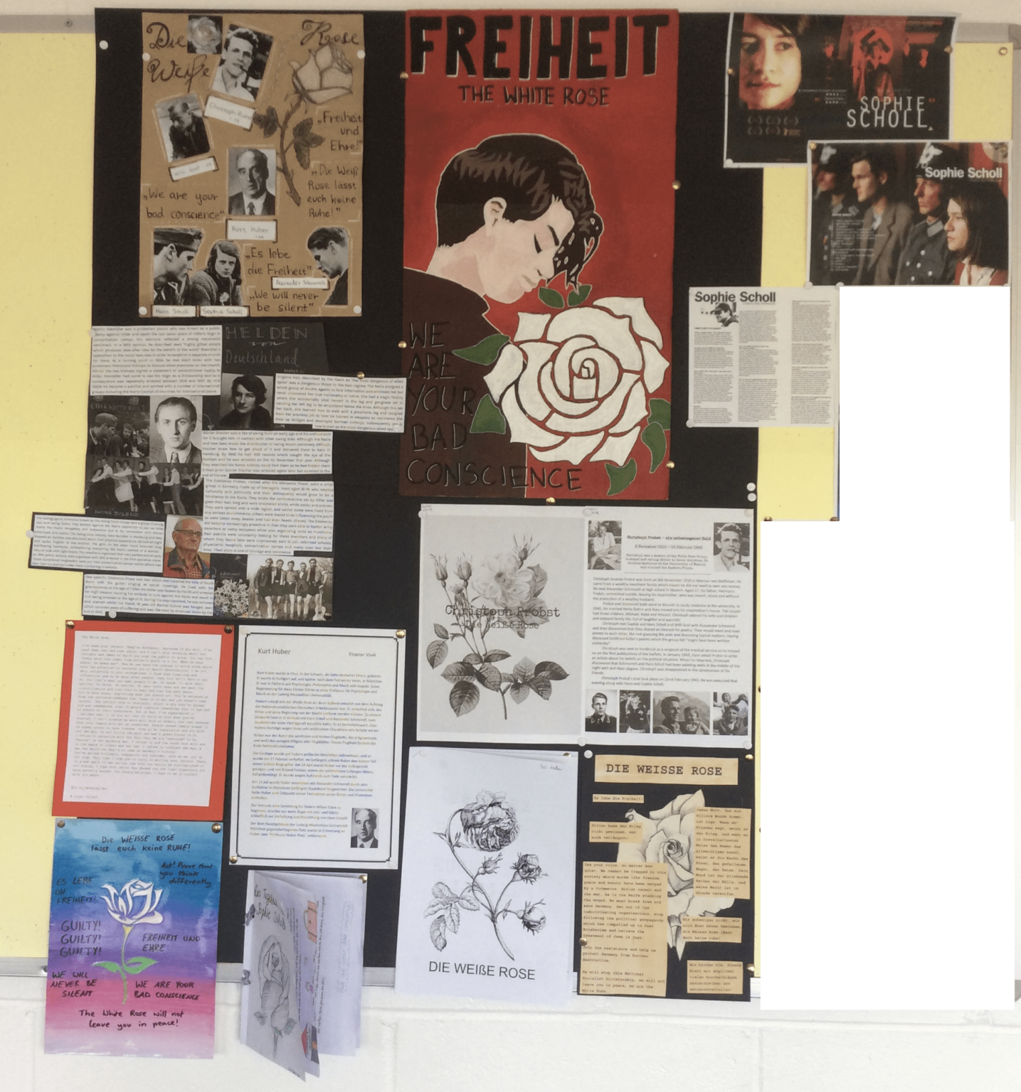 Work with Schools – WHITE ROSE PROJECT